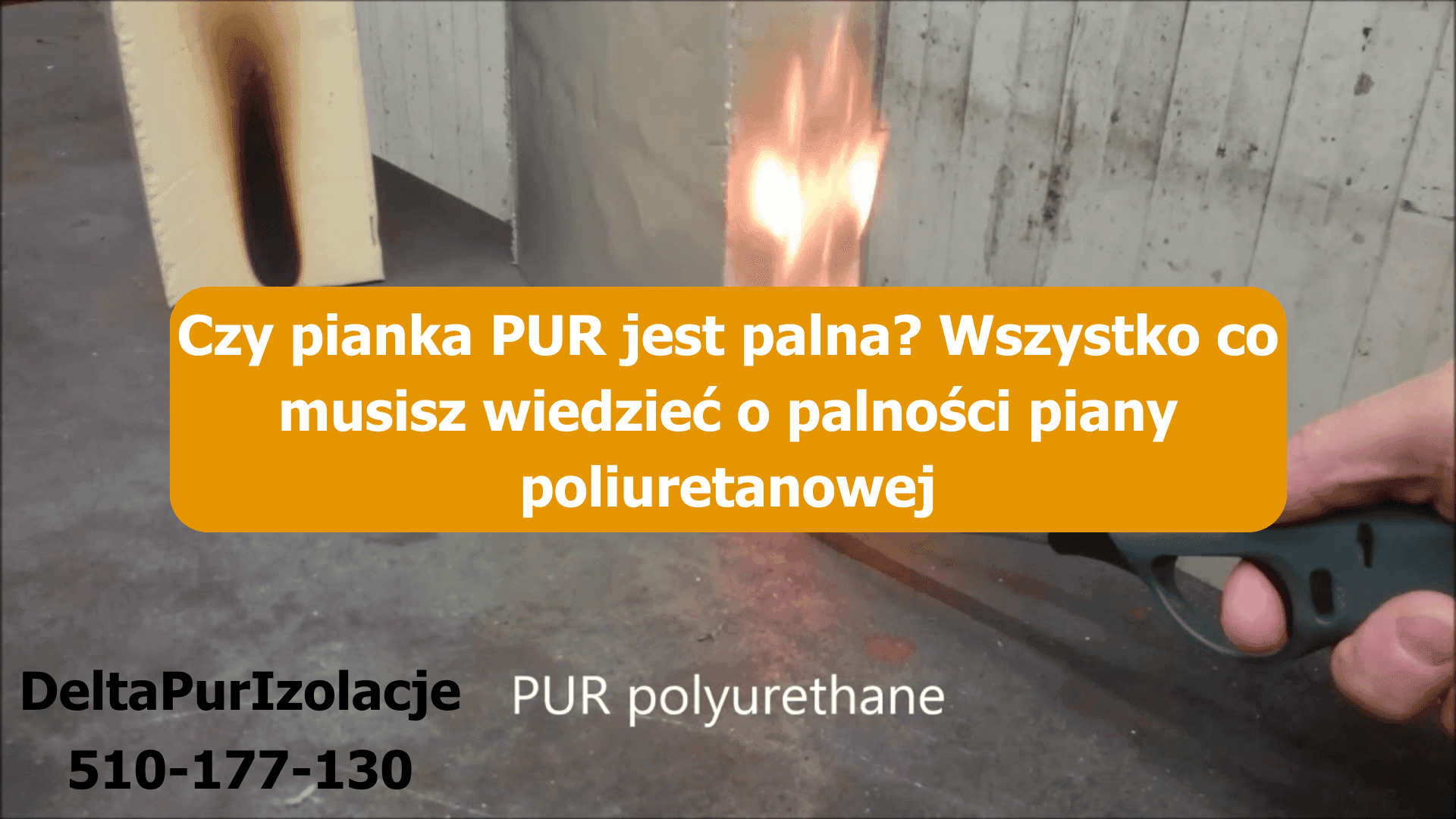 You are currently viewing Czy pianka PUR jest palna? Wszystko co musisz wiedzieć o palności piany poliuretanowej