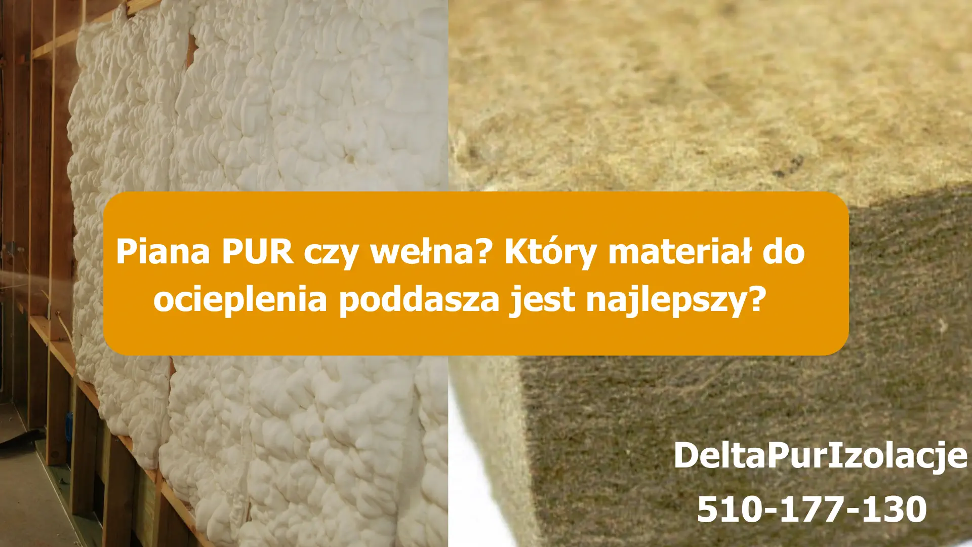 Read more about the article Piana PUR czy wełna? Który materiał do ocieplenia poddasza jest najlepszy?