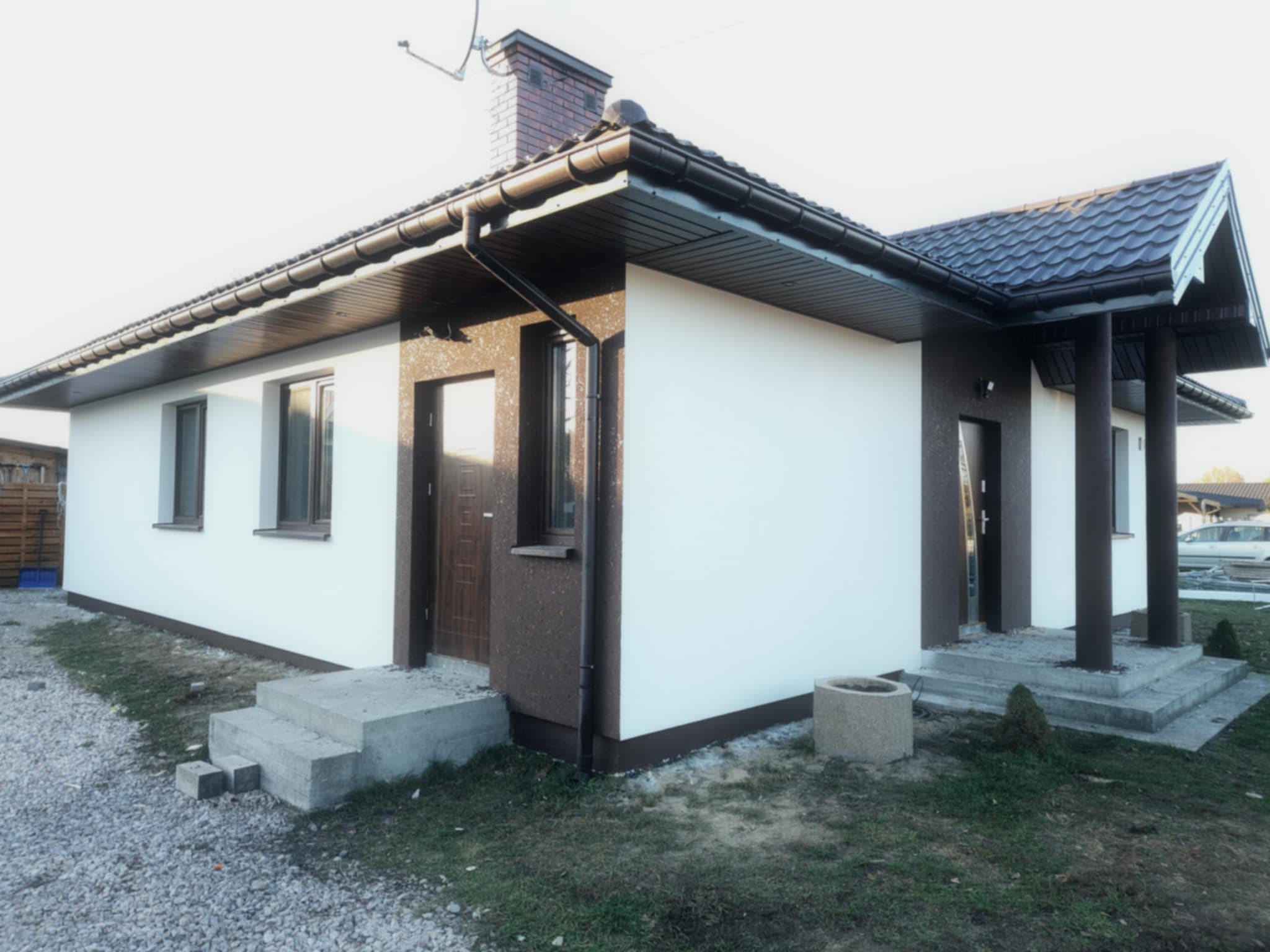 Budynek po pracach izolacyjnych